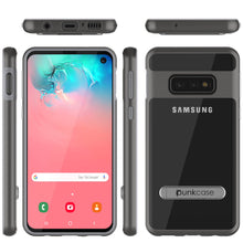 Cargar imagen en el visor de la galería, Galaxy S10e Case, PUNKcase [LUCID 3.0 Series] [Slim Fit] Armor Cover w/ Integrated Screen Protector [Grey] (Color in image: Silver)
