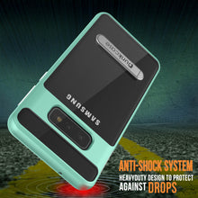 Cargar imagen en el visor de la galería, Galaxy S10e Case, PUNKcase [LUCID 3.0 Series] [Slim Fit] Armor Cover w/ Integrated Screen Protector [Teal] (Color in image: Grey)
