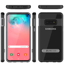 Cargar imagen en el visor de la galería, Galaxy S10e Case, PUNKcase [LUCID 3.0 Series] [Slim Fit] [Clear Back] Armor Cover w/ Integrated Screen Protector (Color in image: Silver)

