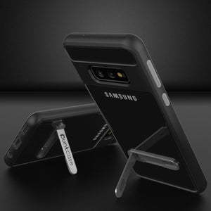 Galaxy S10e Case, PUNKcase [LUCID 3.0 Series] [Slim Fit] [Clear Back] Armor Cover w/ Integrated Screen Protector (Color in image: Grey)