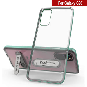 Galaxy S20 Case, PUNKcase [LUCID 3.0 Series] [Slim Fit] Armor Cover w/ Integrated Screen Protector [Teal] (Color in image: Red)
