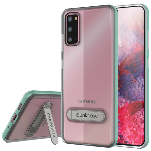 Galaxy S20 Case, PUNKcase [LUCID 3.0 Series] [Slim Fit] Armor Cover w/ Integrated Screen Protector [Teal] (Color in image: Teal)