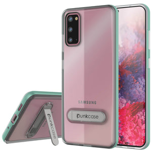 Galaxy S20 Case, PUNKcase [LUCID 3.0 Series] [Slim Fit] Armor Cover w/ Integrated Screen Protector [Teal] (Color in image: Teal)