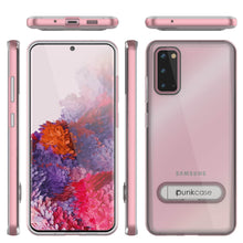 Cargar imagen en el visor de la galería, Galaxy S20 Case, PUNKcase [LUCID 3.0 Series] [Slim Fit] Armor Cover w/ Integrated Screen Protector [Rose Gold] (Color in image: Silver)
