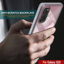 Cargar imagen en el visor de la galería, Galaxy S20 Case, PUNKcase [LUCID 3.0 Series] [Slim Fit] Armor Cover w/ Integrated Screen Protector [Silver] (Color in image: Black)
