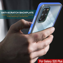 Load image into Gallery viewer, Galaxy S20+ Plus Case, PUNKcase [LUCID 3.0 Series] [Slim Fit] Armor Cover w/ Integrated Screen Protector [Blue] (Color in image: Black)
