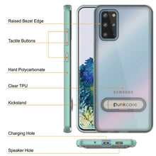 Load image into Gallery viewer, Galaxy S20+ Plus Case, PUNKcase [LUCID 3.0 Series] [Slim Fit] Armor Cover w/ Integrated Screen Protector [Teal] (Color in image: Grey)

