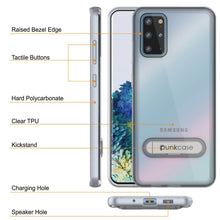 Load image into Gallery viewer, Galaxy S20+ Plus Case, PUNKcase [LUCID 3.0 Series] [Slim Fit] Armor Cover w/ Integrated Screen Protector [Silver] (Color in image: Grey)
