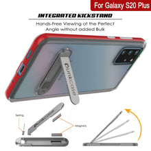 Load image into Gallery viewer, Galaxy S20+ Plus Case, PUNKcase [LUCID 3.0 Series] [Slim Fit] Armor Cover w/ Integrated Screen Protector [Red] (Color in image: Gold)
