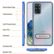 Load image into Gallery viewer, Galaxy S20+ Plus Case, PUNKcase [LUCID 3.0 Series] [Slim Fit] Armor Cover w/ Integrated Screen Protector [Blue] (Color in image: Red)
