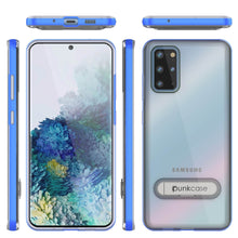 Load image into Gallery viewer, Galaxy S20+ Plus Case, PUNKcase [LUCID 3.0 Series] [Slim Fit] Armor Cover w/ Integrated Screen Protector [Blue] (Color in image: Silver)
