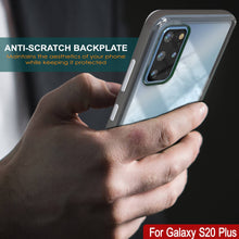 Load image into Gallery viewer, Galaxy S20+ Plus Case, PUNKcase [LUCID 3.0 Series] [Slim Fit] Armor Cover w/ Integrated Screen Protector [Grey] (Color in image: Black)
