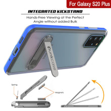 Load image into Gallery viewer, Galaxy S20+ Plus Case, PUNKcase [LUCID 3.0 Series] [Slim Fit] Armor Cover w/ Integrated Screen Protector [Blue] (Color in image: Grey)
