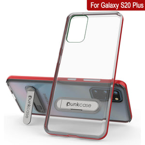 Galaxy S20+ Plus Case, PUNKcase [LUCID 3.0 Series] [Slim Fit] Armor Cover w/ Integrated Screen Protector [Red] (Color in image: Rose Gold)