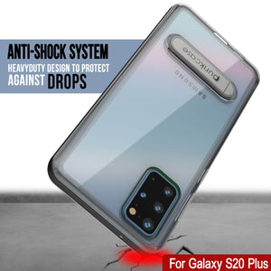 Galaxy S20+ Plus Case, PUNKcase [LUCID 3.0 Series] [Slim Fit] Armor Cover w/ Integrated Screen Protector [Black] (Color in image: Gold)