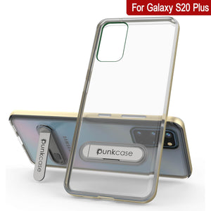 Galaxy S20+ Plus Case, PUNKcase [LUCID 3.0 Series] [Slim Fit] Armor Cover w/ Integrated Screen Protector [Gold] (Color in image: Rose Gold)
