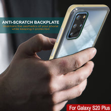 Load image into Gallery viewer, Galaxy S20+ Plus Case, PUNKcase [LUCID 3.0 Series] [Slim Fit] Armor Cover w/ Integrated Screen Protector [Gold] (Color in image: Black)
