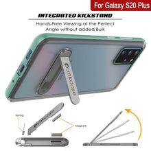 Load image into Gallery viewer, Galaxy S20+ Plus Case, PUNKcase [LUCID 3.0 Series] [Slim Fit] Armor Cover w/ Integrated Screen Protector [Teal] (Color in image: Gold)
