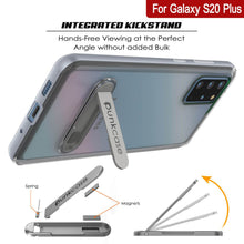 Load image into Gallery viewer, Galaxy S20+ Plus Case, PUNKcase [LUCID 3.0 Series] [Slim Fit] Armor Cover w/ Integrated Screen Protector [Silver] (Color in image: Gold)
