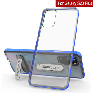 Galaxy S20+ Plus Case, PUNKcase [LUCID 3.0 Series] [Slim Fit] Armor Cover w/ Integrated Screen Protector [Blue] (Color in image: Rose Gold)