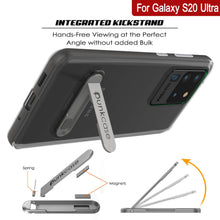 Load image into Gallery viewer, Galaxy S20 Ultra Case, PUNKcase [LUCID 3.0 Series] [Slim Fit] Armor Cover w/ Integrated Screen Protector [Grey] (Color in image: Gold)
