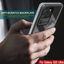 Load image into Gallery viewer, Galaxy S20 Ultra Case, PUNKcase [LUCID 3.0 Series] [Slim Fit] Armor Cover w/ Integrated Screen Protector [Silver] (Color in image: Black)
