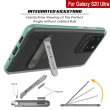 Load image into Gallery viewer, Galaxy S20 Ultra Case, PUNKcase [LUCID 3.0 Series] [Slim Fit] Armor Cover w/ Integrated Screen Protector [Teal] (Color in image: Gold)
