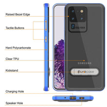 Load image into Gallery viewer, Galaxy S20 Ultra Case, PUNKcase [LUCID 3.0 Series] [Slim Fit] Armor Cover w/ Integrated Screen Protector [Blue] (Color in image: Red)
