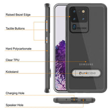 Load image into Gallery viewer, Galaxy S20 Ultra Case, PUNKcase [LUCID 3.0 Series] [Slim Fit] Armor Cover w/ Integrated Screen Protector [Grey] (Color in image: Red)
