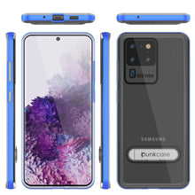 Load image into Gallery viewer, Galaxy S20 Ultra Case, PUNKcase [LUCID 3.0 Series] [Slim Fit] Armor Cover w/ Integrated Screen Protector [Blue] (Color in image: Silver)

