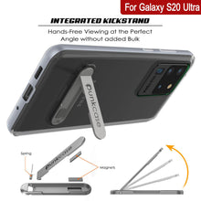 Load image into Gallery viewer, Galaxy S20 Ultra Case, PUNKcase [LUCID 3.0 Series] [Slim Fit] Armor Cover w/ Integrated Screen Protector [Silver] (Color in image: Gold)
