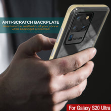 Load image into Gallery viewer, Galaxy S20 Ultra Case, PUNKcase [LUCID 3.0 Series] [Slim Fit] Armor Cover w/ Integrated Screen Protector [Gold] (Color in image: Black)
