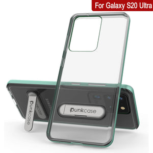 Galaxy S20 Ultra Case, PUNKcase [LUCID 3.0 Series] [Slim Fit] Armor Cover w/ Integrated Screen Protector [Teal] (Color in image: Red)