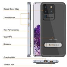 Load image into Gallery viewer, Galaxy S20 Ultra Case, PUNKcase [LUCID 3.0 Series] [Slim Fit] Armor Cover w/ Integrated Screen Protector [Silver] (Color in image: Grey)
