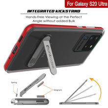 Load image into Gallery viewer, Galaxy S20 Ultra Case, PUNKcase [LUCID 3.0 Series] [Slim Fit] Armor Cover w/ Integrated Screen Protector [Red] (Color in image: Gold)
