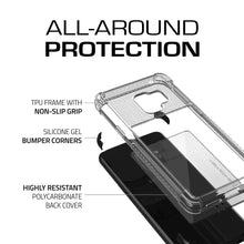 Cargar imagen en el visor de la galería, Galaxy S9 Clear Protective Case | Covert 2 Series [Black] 
