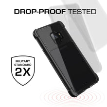 Cargar imagen en el visor de la galería, Galaxy S9 Clear Protective Case | Covert 2 Series [Black] 
