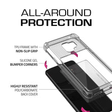 Cargar imagen en el visor de la galería, Galaxy S9 Clear Protective Case | Covert 2 Series [Pink] 
