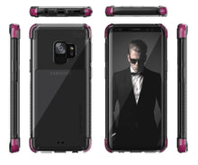 Cargar imagen en el visor de la galería, Galaxy S9 Clear Protective Case | Covert 2 Series [Pink] (Color in image: White)
