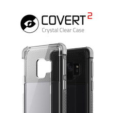 Cargar imagen en el visor de la galería, Galaxy S9 Clear Protective Case | Covert 2 Series [White] 
