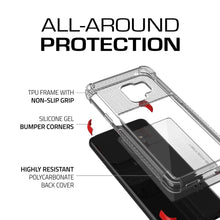 Cargar imagen en el visor de la galería, Galaxy S9 Clear Protective Case | Covert 2 Series [Red] 
