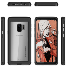 Cargar imagen en el visor de la galería, Galaxy S9 Rugged Heavy Duty Case | Atomic Slim Series [Black] 
