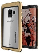 Cargar imagen en el visor de la galería, Galaxy S9 Rugged Heavy Duty Case | Atomic Slim Series [Gold] (Color in image: Gold)
