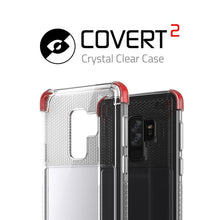 Cargar imagen en el visor de la galería, Galaxy S9+ Plus Case | Covert 2 Series | [Red] (Color in image: Pink)
