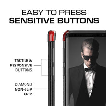 Cargar imagen en el visor de la galería, Galaxy S9+ Plus Case | Covert 2 Series | [Red] 
