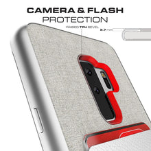 Cargar imagen en el visor de la galería, Galaxy S9+ Protective Wallet Case | Exec 2 Series [Brown] (Color in image: Silver)
