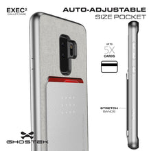 Cargar imagen en el visor de la galería, Galaxy S9+ Protective Wallet Case | Exec 2 Series [Brown] 
