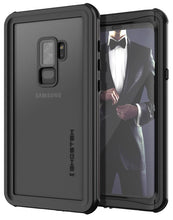 Cargar imagen en el visor de la galería, Galaxy S9+ Plus Rugged Waterproof Case | Nautical Series | [Black] (Color in image: Black)
