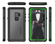 Cargar imagen en el visor de la galería, Galaxy S9+ Plus Rugged Waterproof Case | Nautical Series | [Geen] (Color in image: Red)
