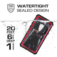 Cargar imagen en el visor de la galería, Galaxy S9+ Plus Rugged Waterproof Case | Nautical Series | [Red] 
